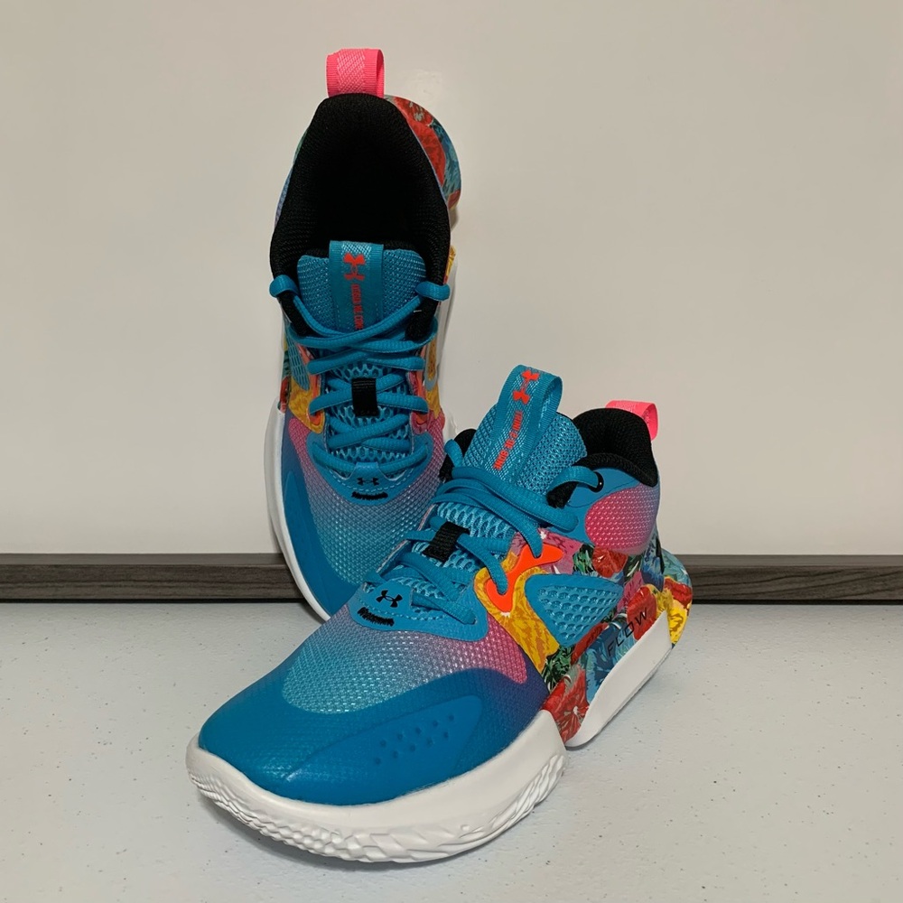 Under Armour Flow Breakthru 3 ‘Floral’ Basketball Shoes-Size 6 Women’s/4.5 Men’s - Picture 7 of 14